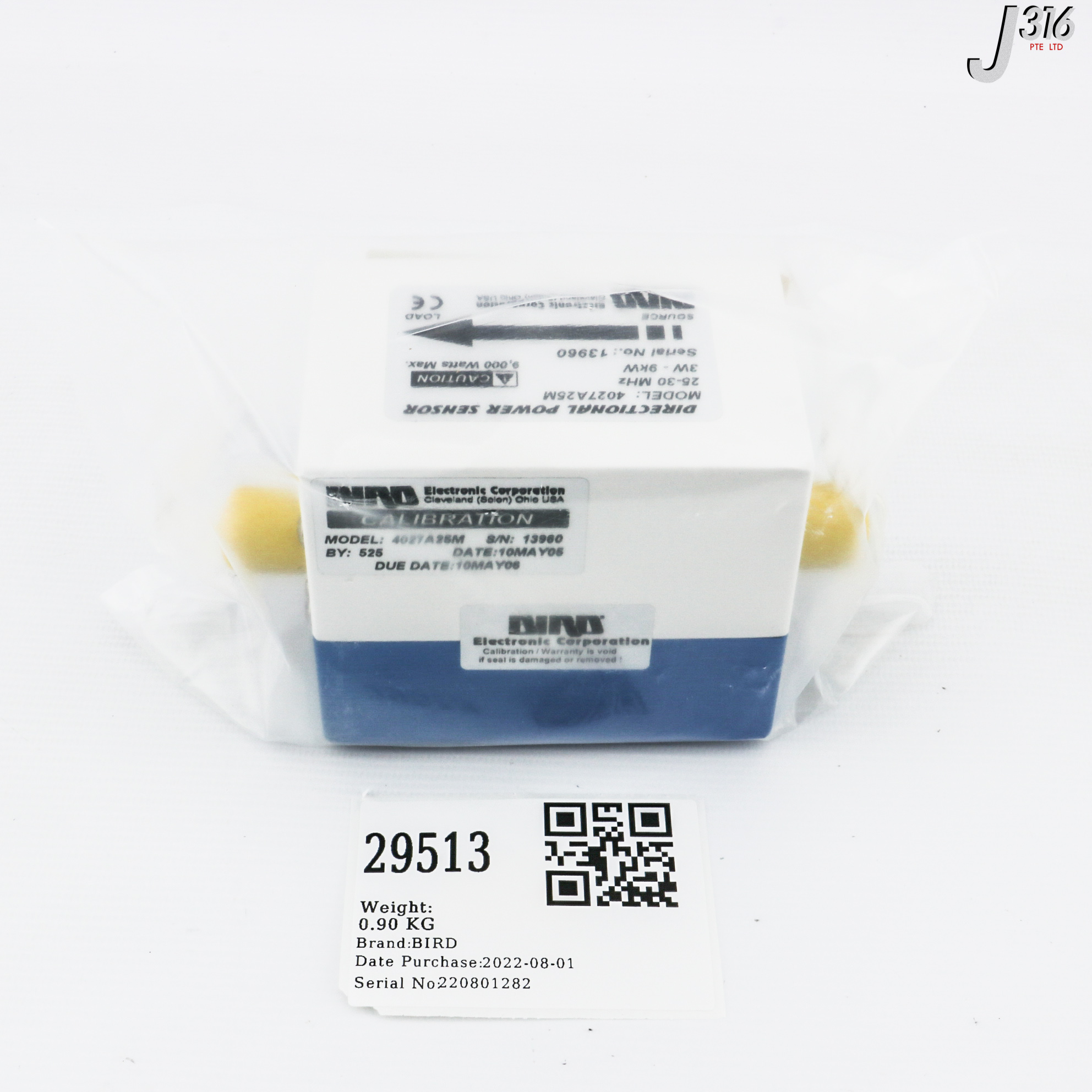 29513 BIRD PRECISION DIRECTIONAL POWER SNSR 25-30MHZ (NEW